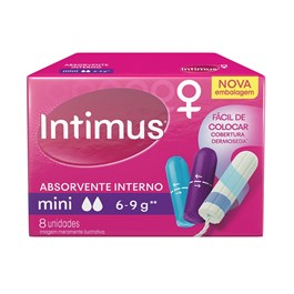 Absorvente Interno Intimus 8 unidades Mini