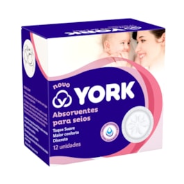 Absorventes para Seios York 12 unidades