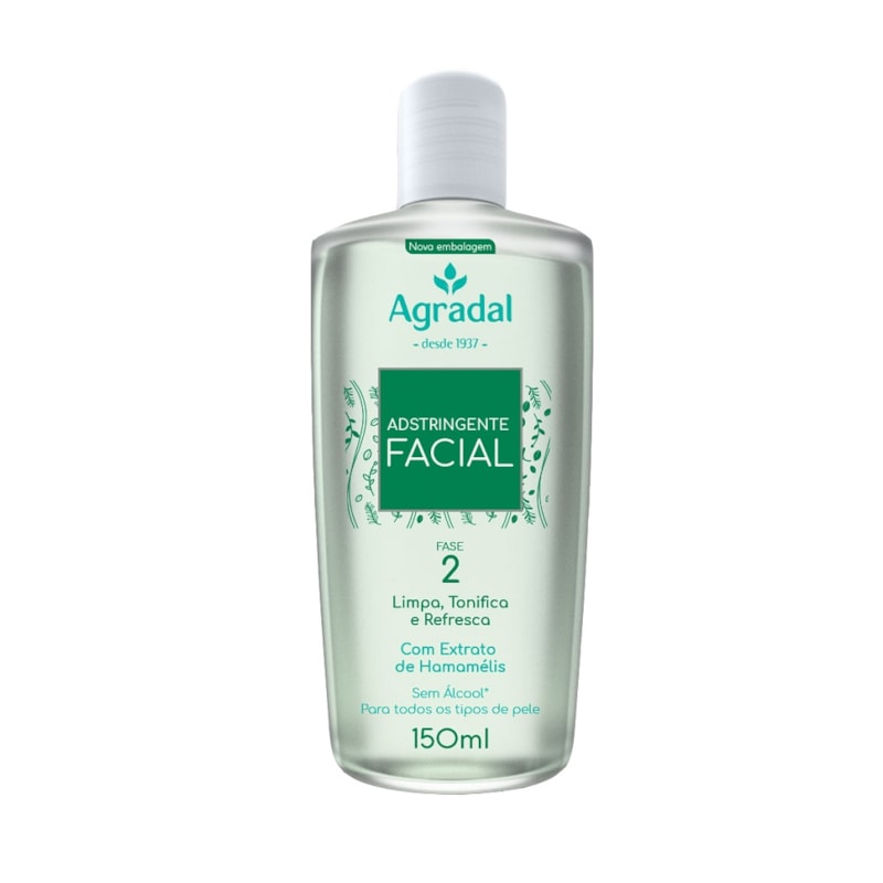 Adstringente Facial Agradal 150 ml Fase 2 - LojasLivia