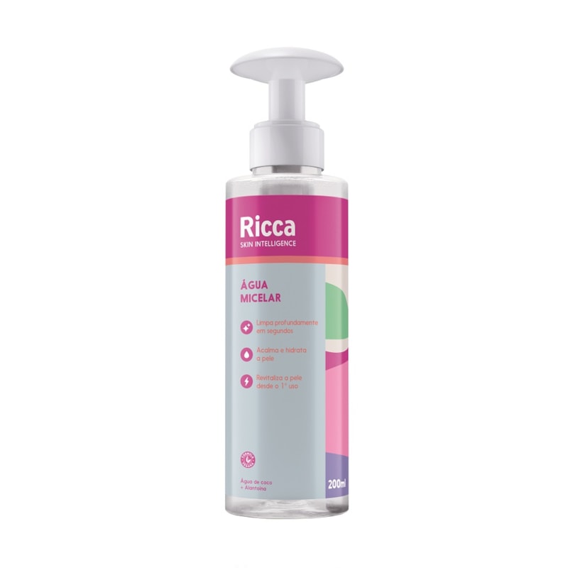 Água Micelar Ricca 200 ml