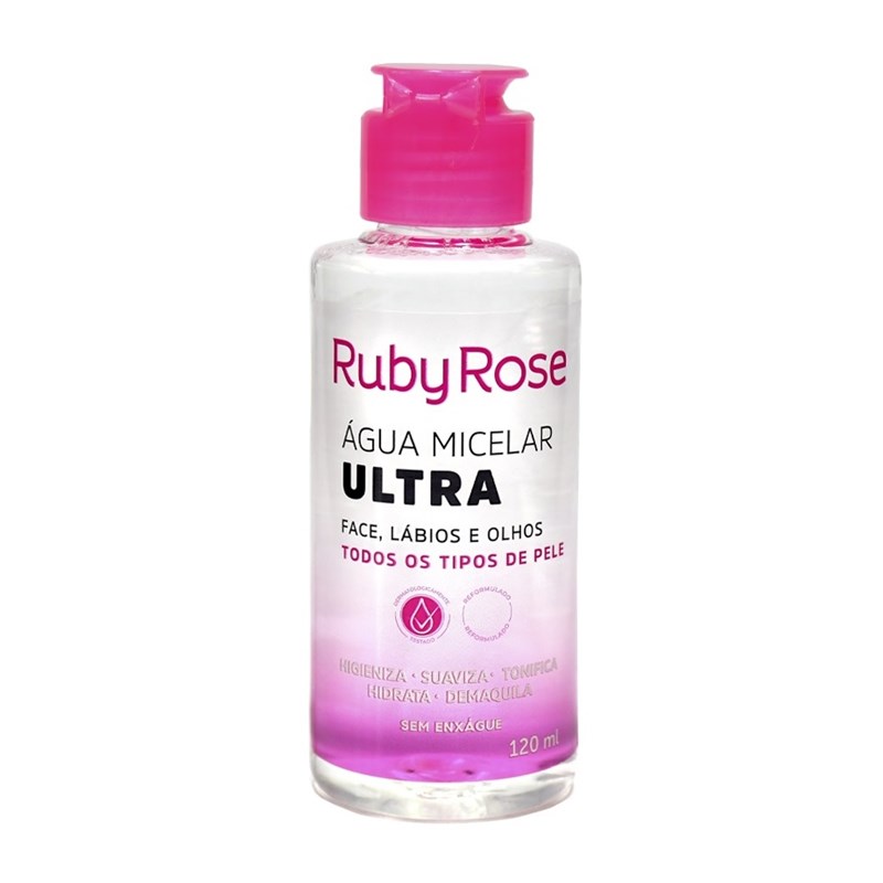 Água Micelar Ruby Rose 120 ml Ultra