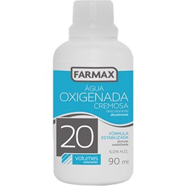 Água Oxigenada Farmax Volume 20 90ml