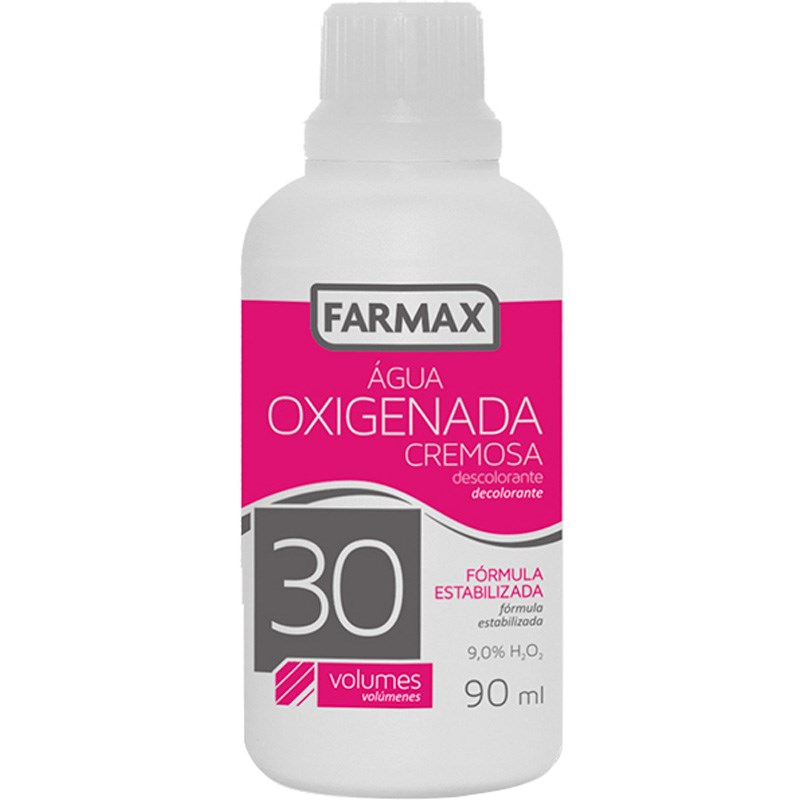 Água Oxigenada Farmax Volume 30 90ml