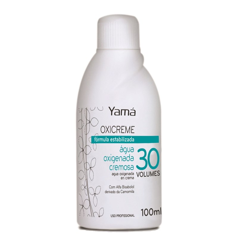 Água Oxigenada Yama Oxicreme 100 ml 30 Volumes