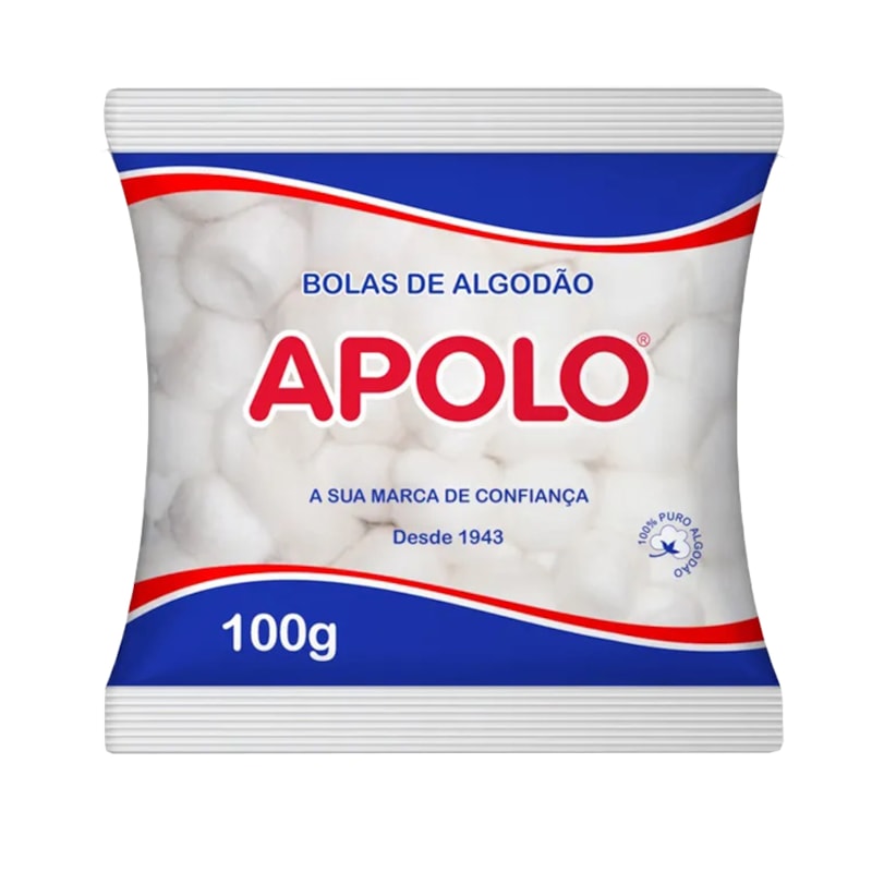 Algodão Apolo Bola 100 gr