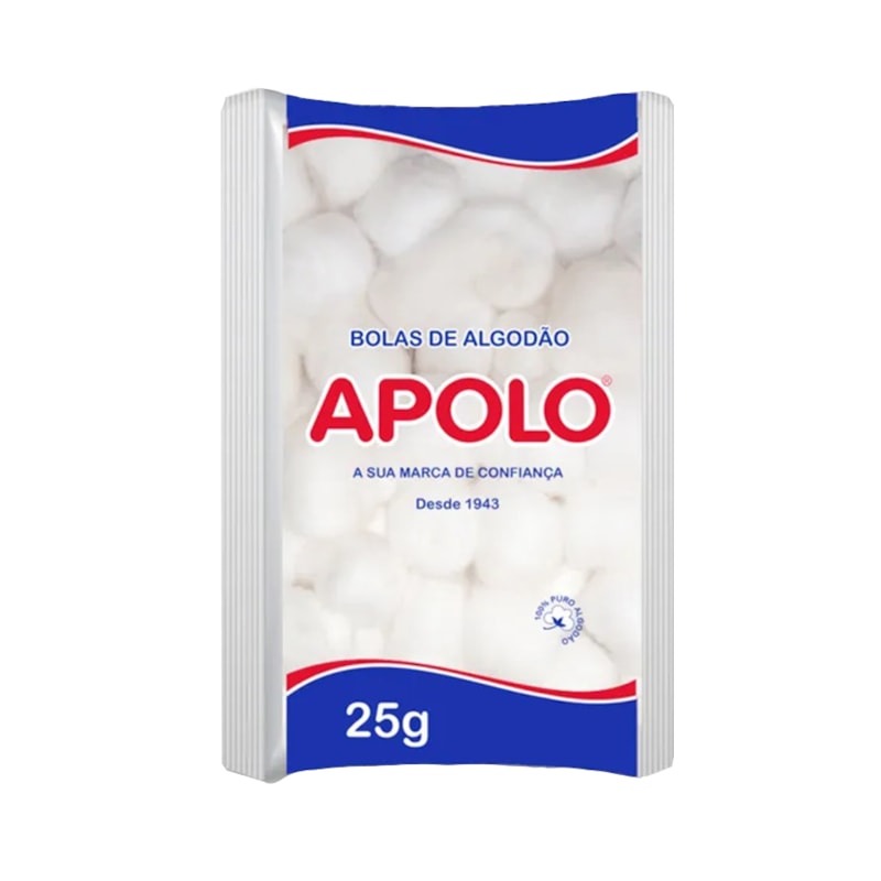 Algodão Apolo Bola 25 gr