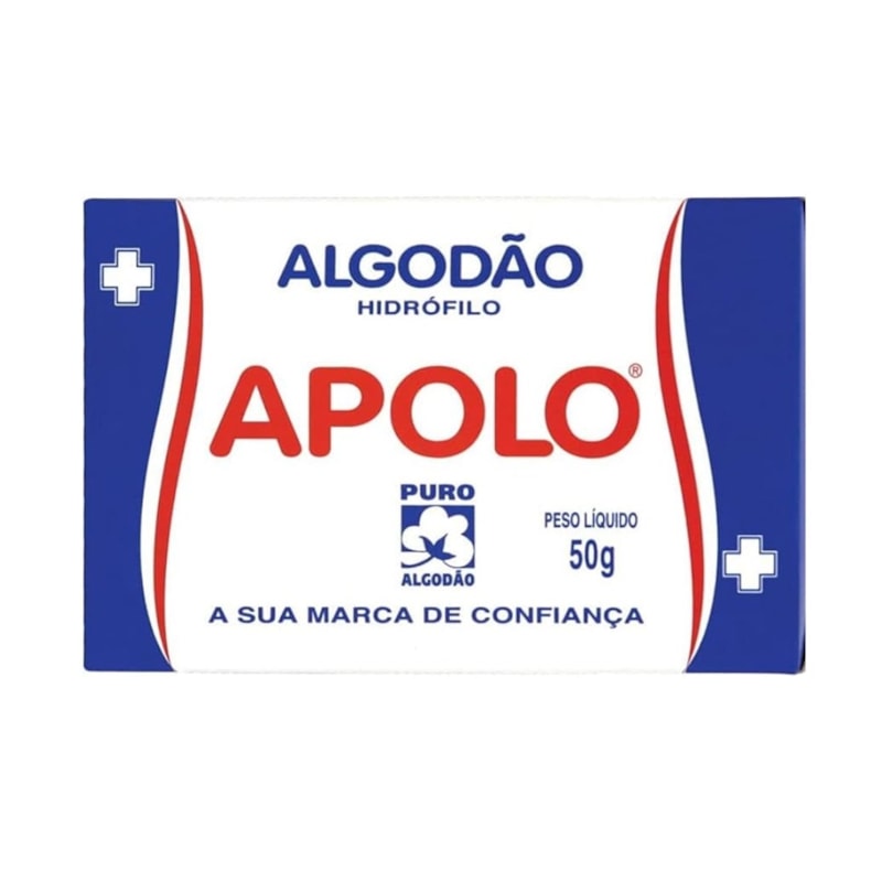 Algodão Apolo Caixa 50 gr