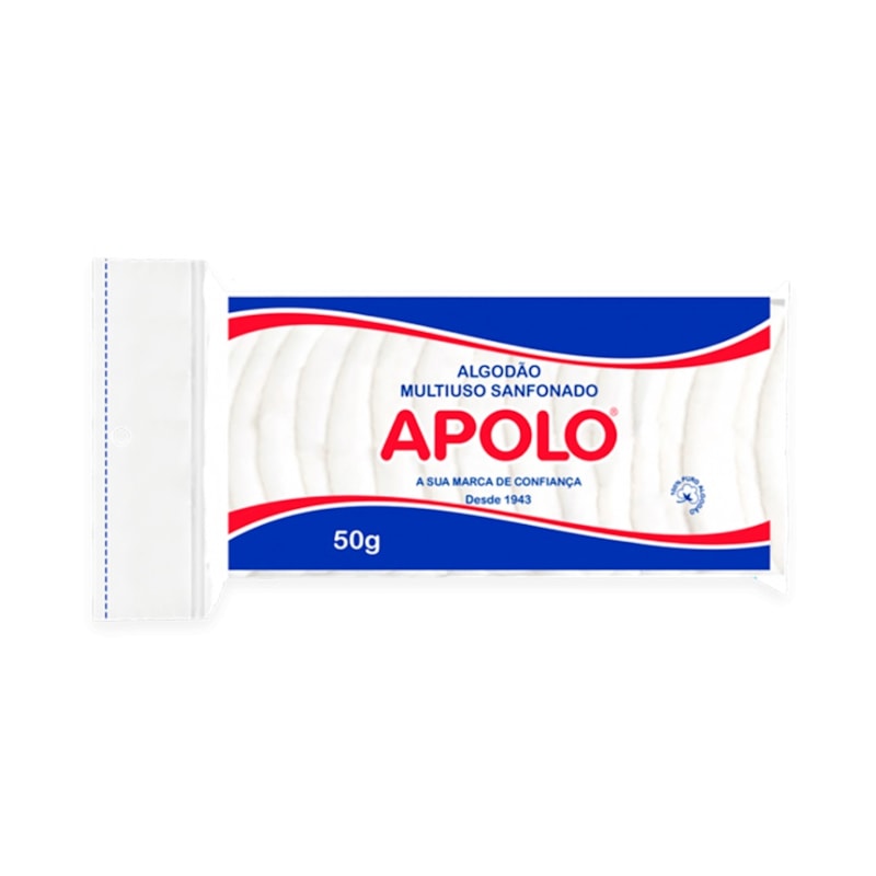 Algodão Apolo Multiuso 50 gr