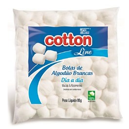 Algodão Cotton line Dia a Dia 95 gr Bola Branca