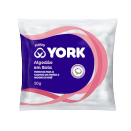 Algodão em Bola York 50 gr