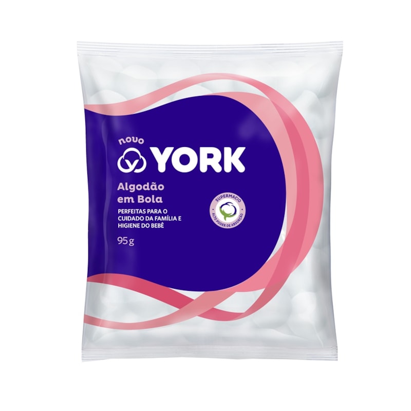 Algodão em Bola York 95 gr