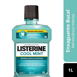 Antisséptico Bucal Listerine 1 Litro Cool Mint