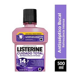 Antisséptico Bucal Listerine 500 ml Cuidado Total
