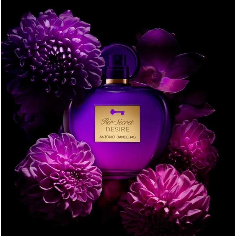 Antonio Banderas Her Secret Desire Feminino Eau de Toilette 80 ml - LojasLivia