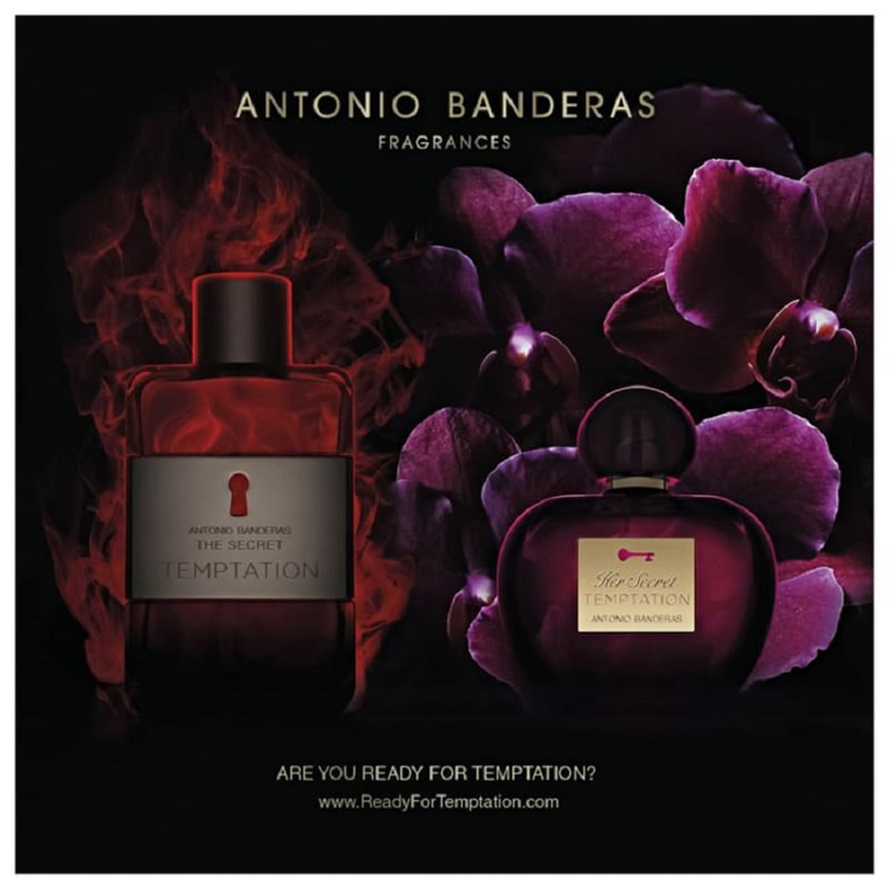 Antonio Banderas Her Secret Temptation Feminino Eau de Toilette 50 ml