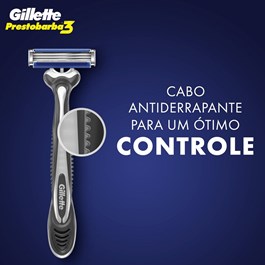 Aparelho de Barbear Gillette Prestobarba3 2 unidades