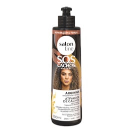 Ativador de Cachos Salon Line S.O.S Cachos 300 ml Arginina