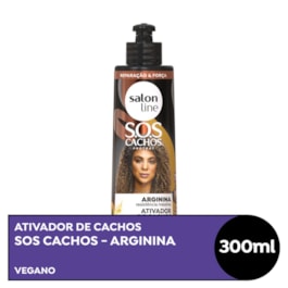 Ativador de Cachos Salon Line S.O.S Cachos 300 ml Arginina