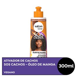 Ativador de Cachos  Salon Line S.O.S Cachos 300 ml Óleo de Manga