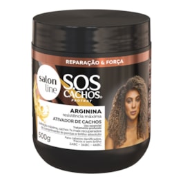 Ativador de Cachos Salon Line S.O.S Cachos 500 gr Arginina