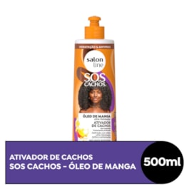 Ativador de Cachos Salon Line S.O.S Cachos 500 ml Óleo de Manga