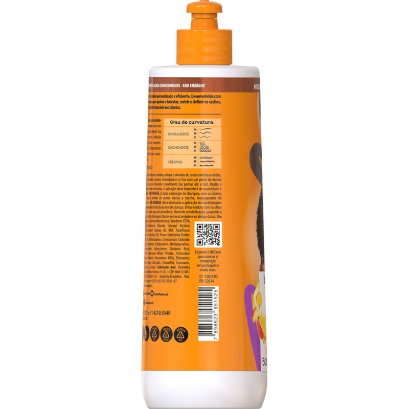 Ativador de Cachos Salon Line S.O.S Cachos 500 ml Óleo de Manga