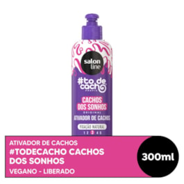 Ativador de Cachos Salon Line #todecacho 300 ml  Cachos dos Sonhos