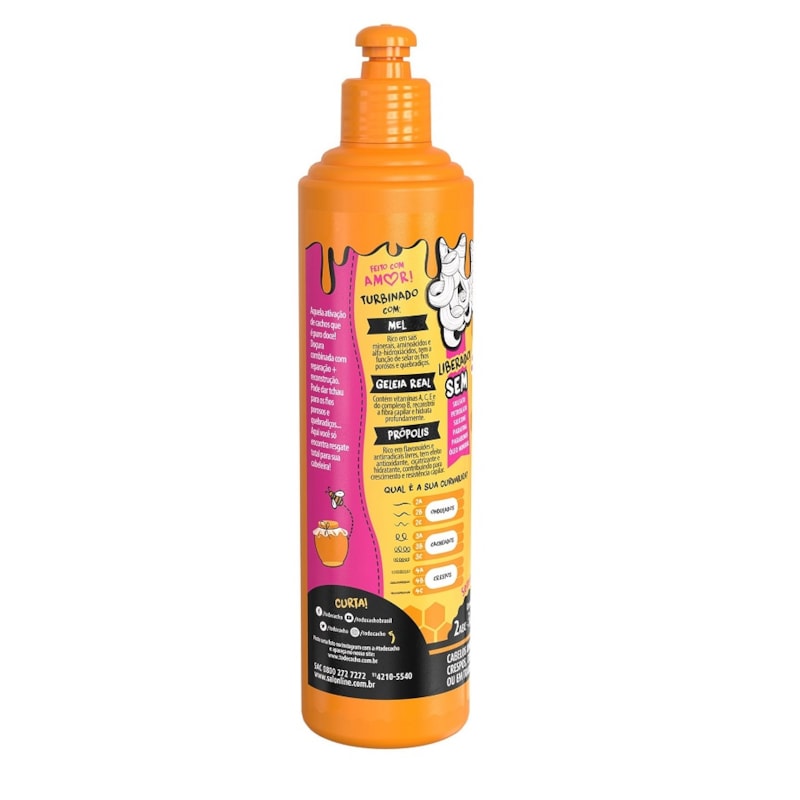 Ativador De Cachos Salon Line Todecacho 300 Ml Mel Lojaslivia