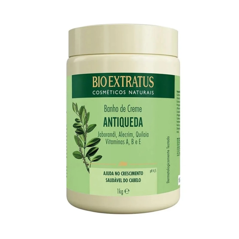 Banho de Creme Bio Extratus 1 kg Antiqueda