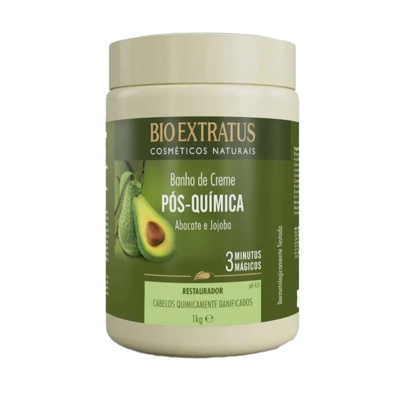 Banho de Creme Bio Extratus 1 Kg Pós-Química