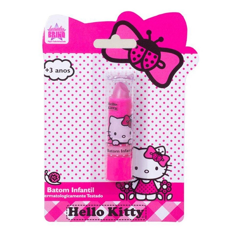 Batom Beauty Brinq Infantil Hello Kitty