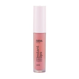 Batom Líquido Nina Makeup Instant Lips 3 ml Magia das Cores