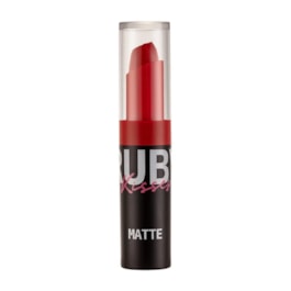 Batom Ruby Kisses Matte Extreme Coral