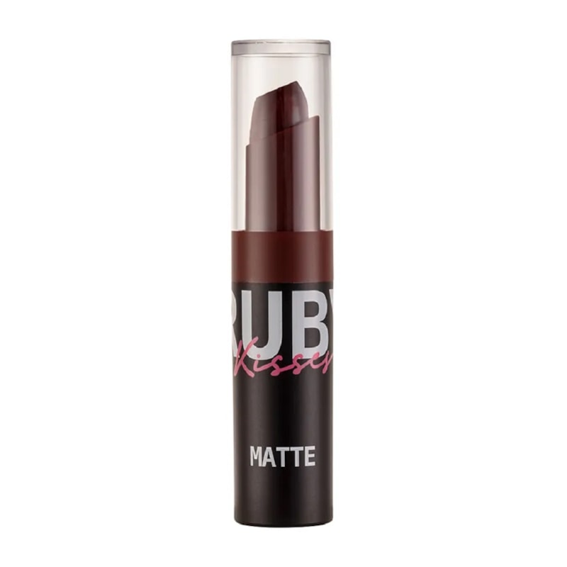 Batom Ruby Kisses Matte Nude Rose