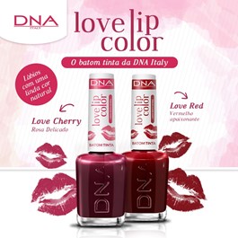 Batom Tinta DNA Italy Love Lip Color 10 ml Red