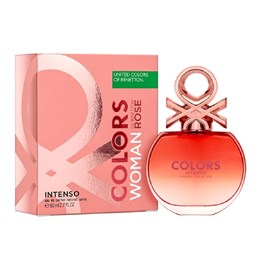 Benetton Colors Rose Woman Intense Feminino Eau de Parfum 80 ml