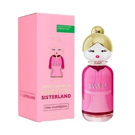 Benetton Sisterland Pink Raspberry Feminino Eau de Toiellte 80 ml