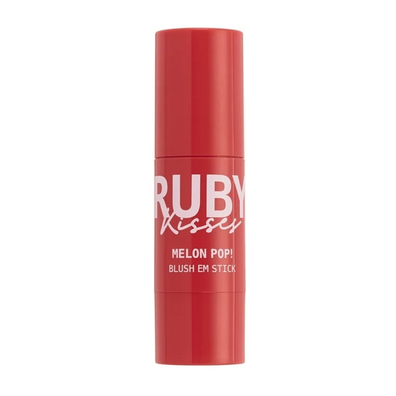 Ruby Peah Blush Stick Ruby Kisses Melon Pop Peach - LojasLivia