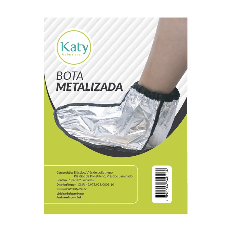 Bota Metalizada Katy 1 Par