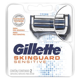 Carga Gillette Skinguard Sensitive 2 unidades