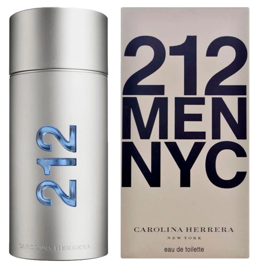 Carolina Herrera 212 Masculino Eau de Toilette 200 ml LojasLivia