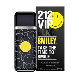 Carolina Herrera 212 Vip Men Black Smiley Masculino Eau de Parfum 100 ml