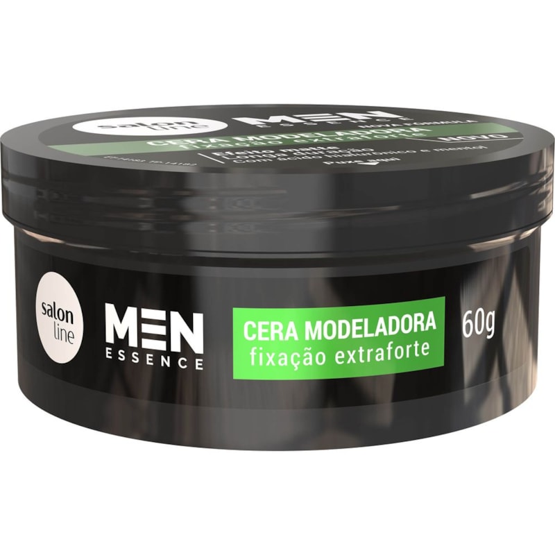 Cera Modeladora Salon Line Men Essence 60 gr Fixação Extraforte