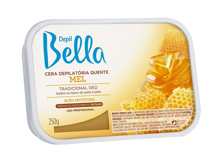 Cera Quente Depil Bella 250 gr Mel
