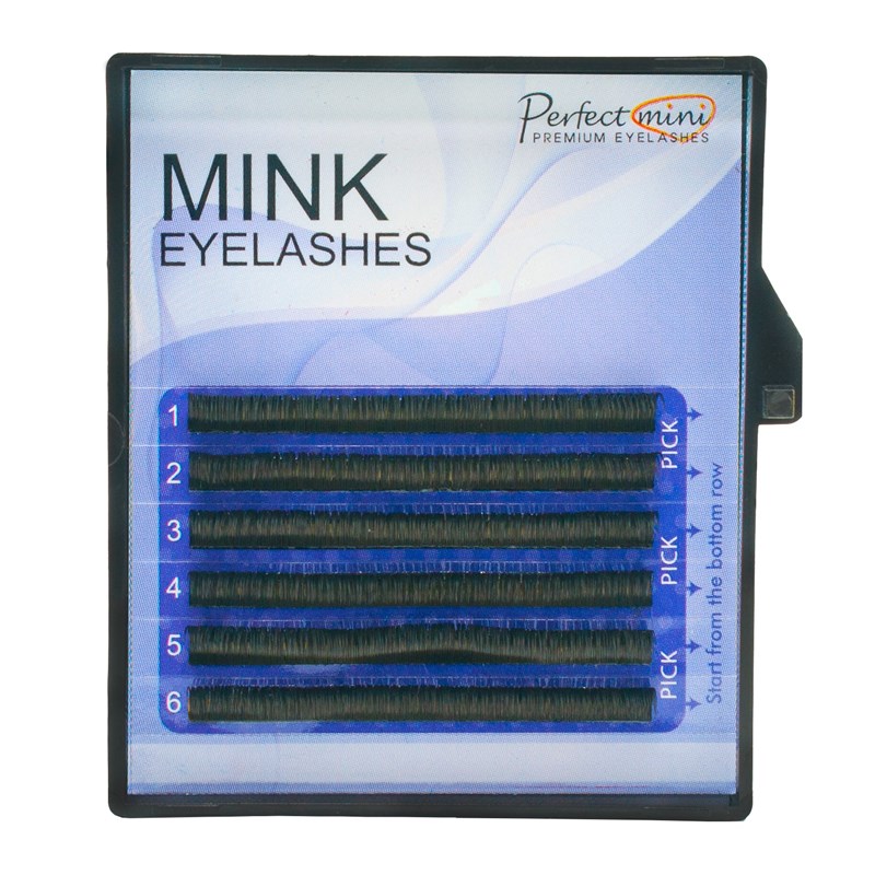 Cílios Fio a Fio Vermonth Mink Eyelashe Perfect Mini 12mm