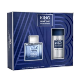 Coffret Antonio Banderas King of Seduction Masculino Eau de Toilette Coffret Antonio Banderas King of Seduction Masculino Eau de Toilette