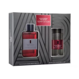 Coffret Antonio Banderas The Secret Temptation Masculino Eau de Toilette Coffret Antonio Banderas The Secret Temptation Masculino Eau de Toilette