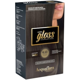Coloração Acquaflora Hidra Gloss Louro Escuro Acinzentado Dourado 6.13 Coloração Acquaflora Hidra Gloss Louro Escuro Acinzentado Dourado 6.13