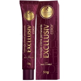 Coloração Haskell Excllusiv Color 50 gr Castanho Médio Vermelho Intenso 4.66 Coloração Haskell Excllusiv Color 50 gr Castanho Médio Vermelho Intenso 4.66