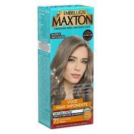 Coloração Maxton Kit Prático Louro Cinza Médio 7.1
